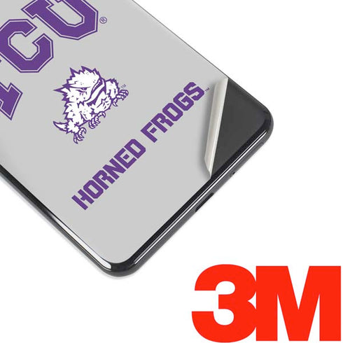 Texas Christian University Horned Frogs Logo Print Google Pixel 3 XL Skin